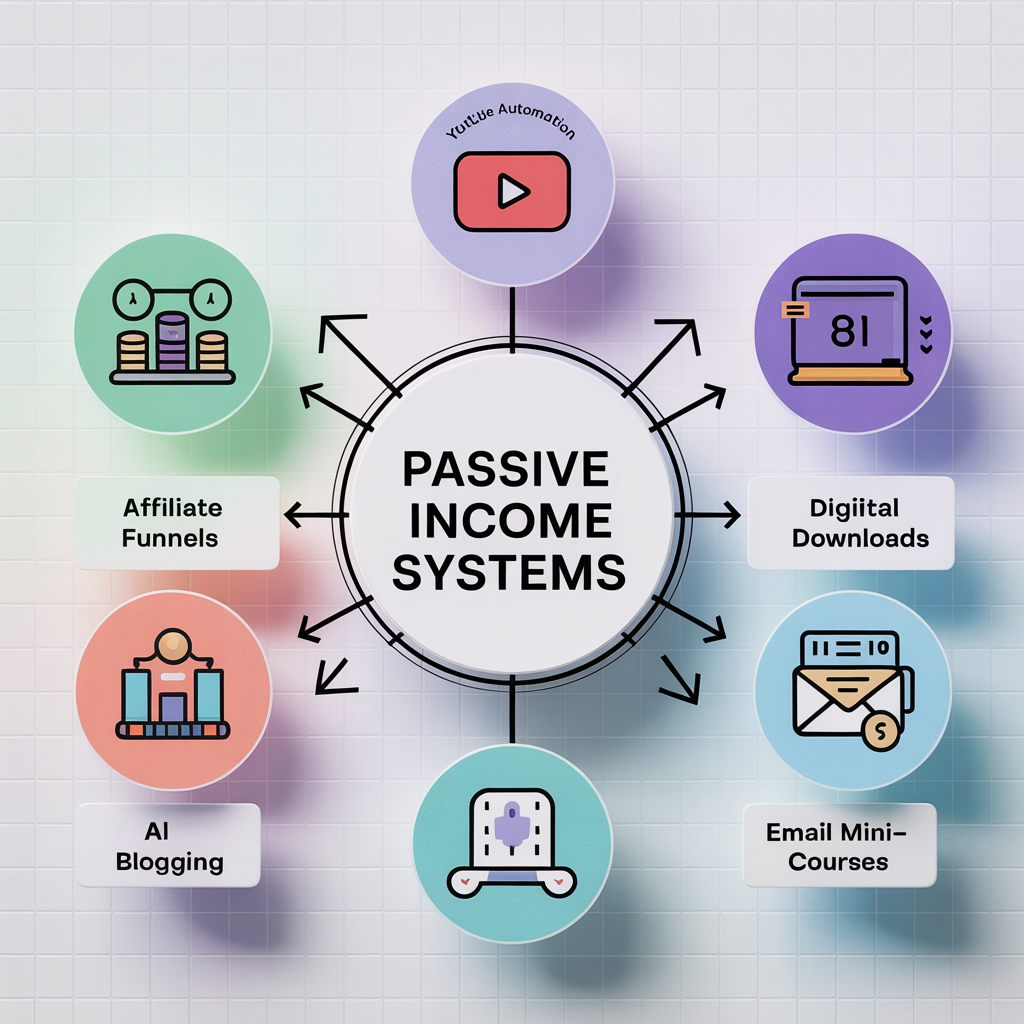 map of a passive income system