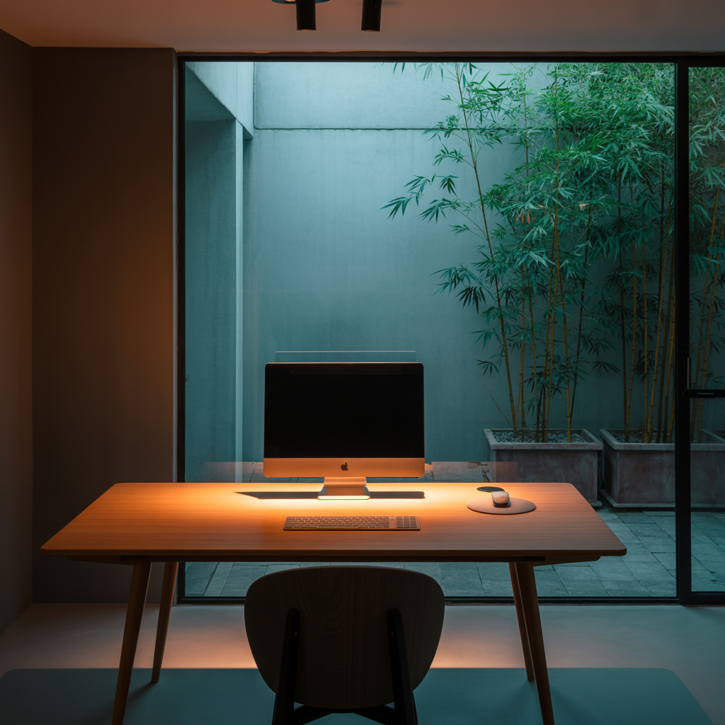 smart lighting for desk and room